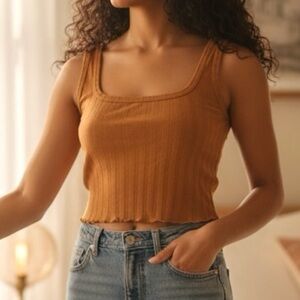 (NWT) Aerie Women’s Cropped Tank Top, Medium